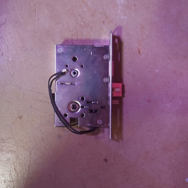 BRAND NEW 2-WIRE SAFLOK LH OR RH MORTISE LOCK WITH NOOO AUTOMATIC DEADBOLT