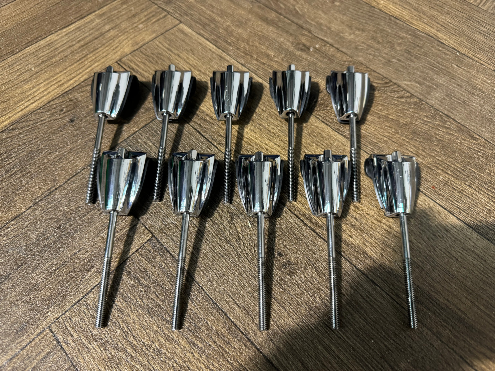 Natal Arcadia Bass Drum Tension Rods & Claws x10 #ME135/MI3/ND12/NE1/VV1