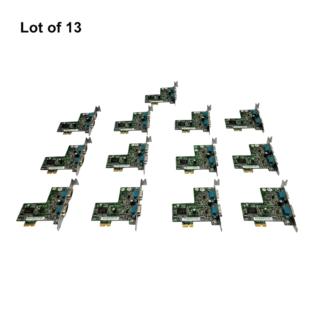Lot of 13 HP PowerSerialCard Rev C PCIe Dual Powered Serial Card COM3 COM4