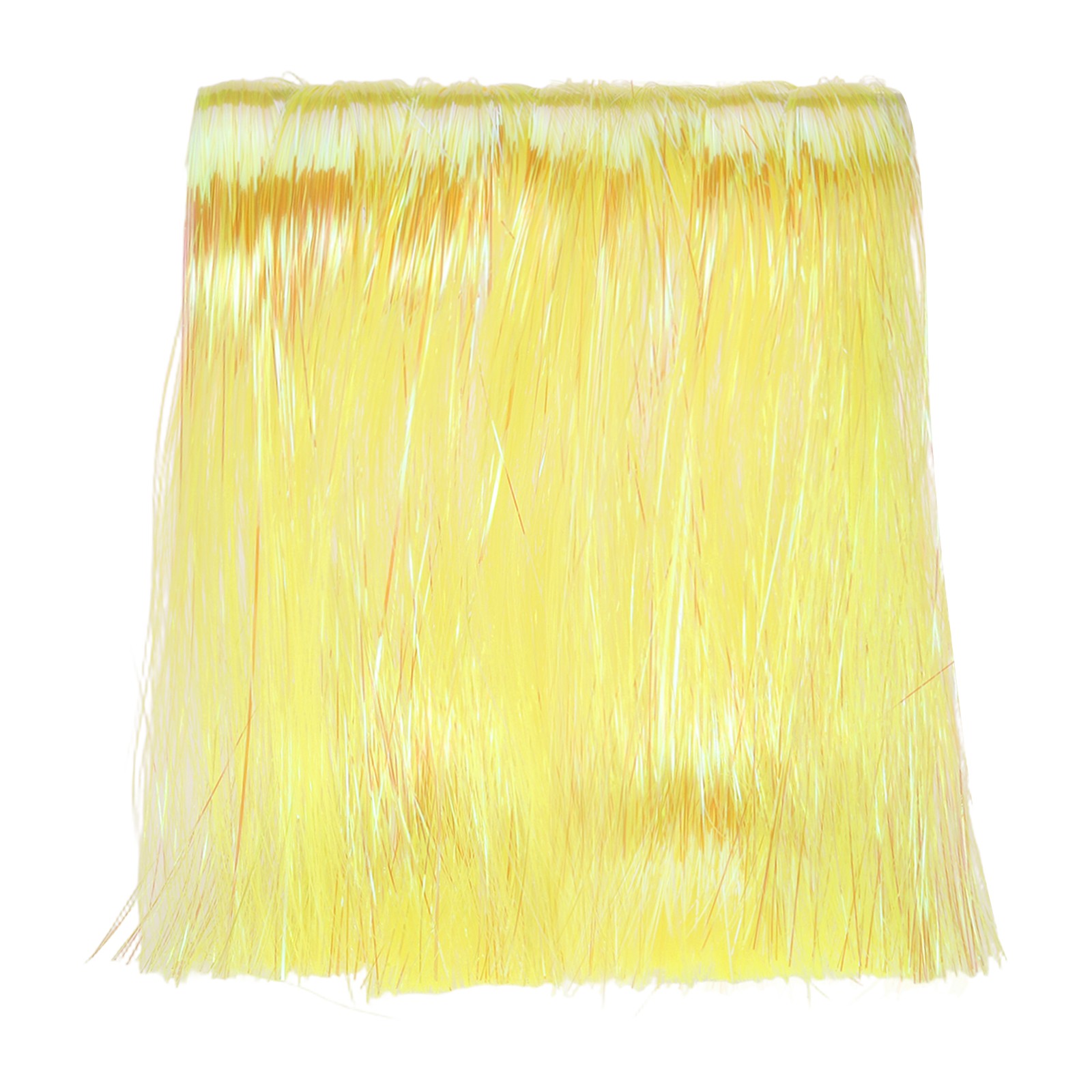 Fly Tying Materials, Crystal Flash 10 Pcs & 12 Inch & Yellow & PE