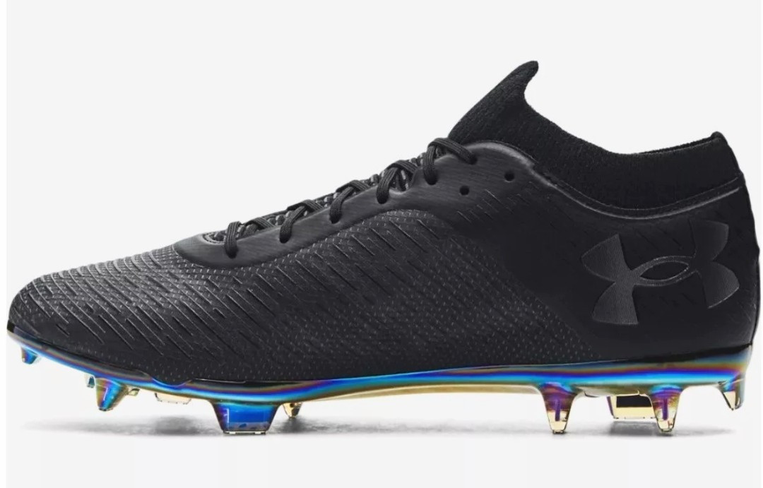 Under Armour UA Shadow Pro FG Black Soccer Cleats Men's 3025643 002 Size 12