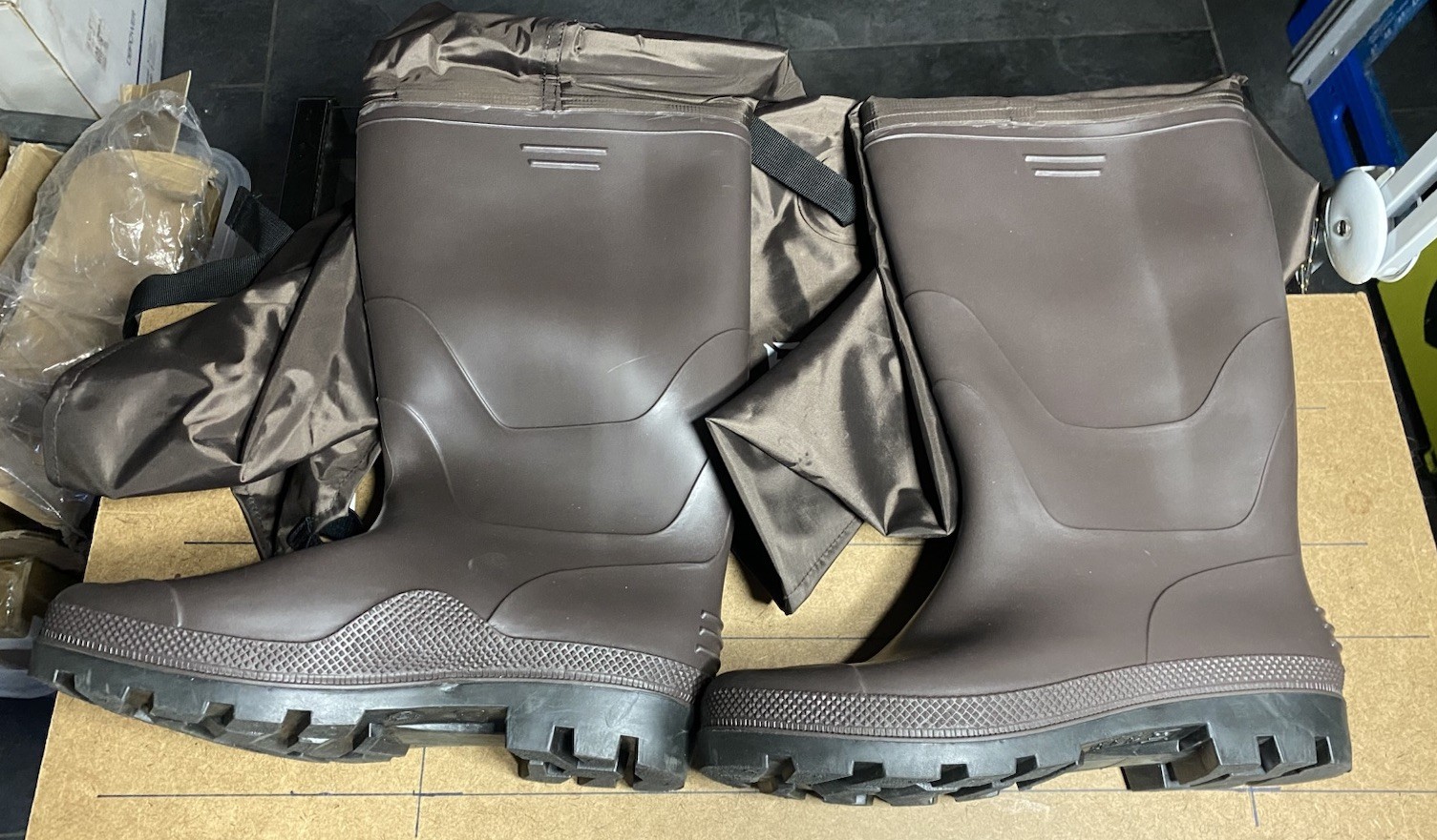 TIDEWE Hip Wader, Lightweight Hip Boot 2-Ply PVC/Nylon Fishing Hip