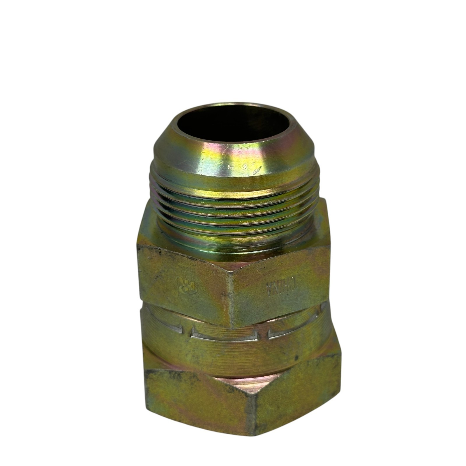 Parker 20XHL6‑S ORFS to 37 Degrees JIC Male Swivel Adapter – -20 – Triple‑Lok