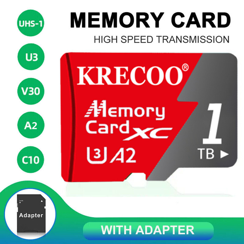 256GB 1TB Ultra Micro SD Card SDXC Memory Cards U3 High Speed Flash TF SD Card