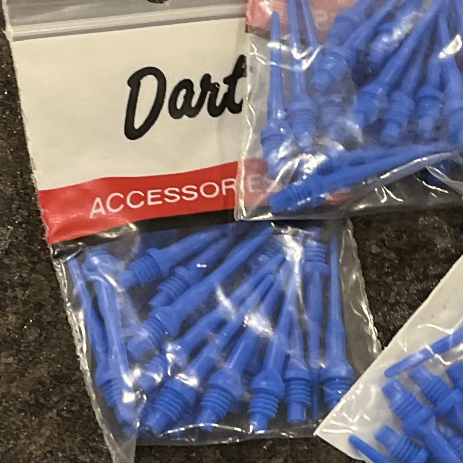 Blue 2BA Thread Soft Tip Replacement Tips Lot Of 300 Tips Dart Accessories NOS