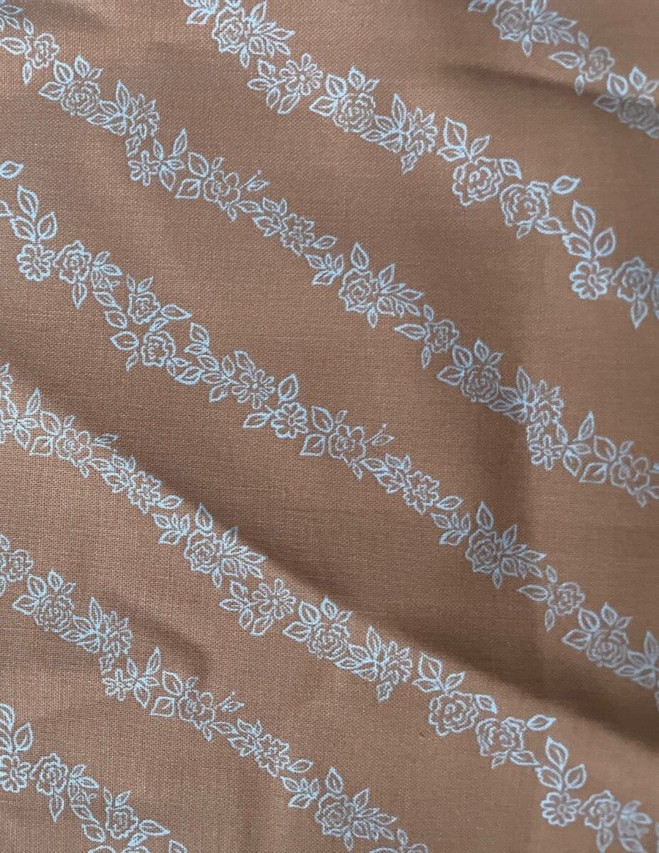 1 YARD SEW KEWPIE KOOKS in BLUSH FLORAL  100% COTTON FABRIC Riley Blake Designs