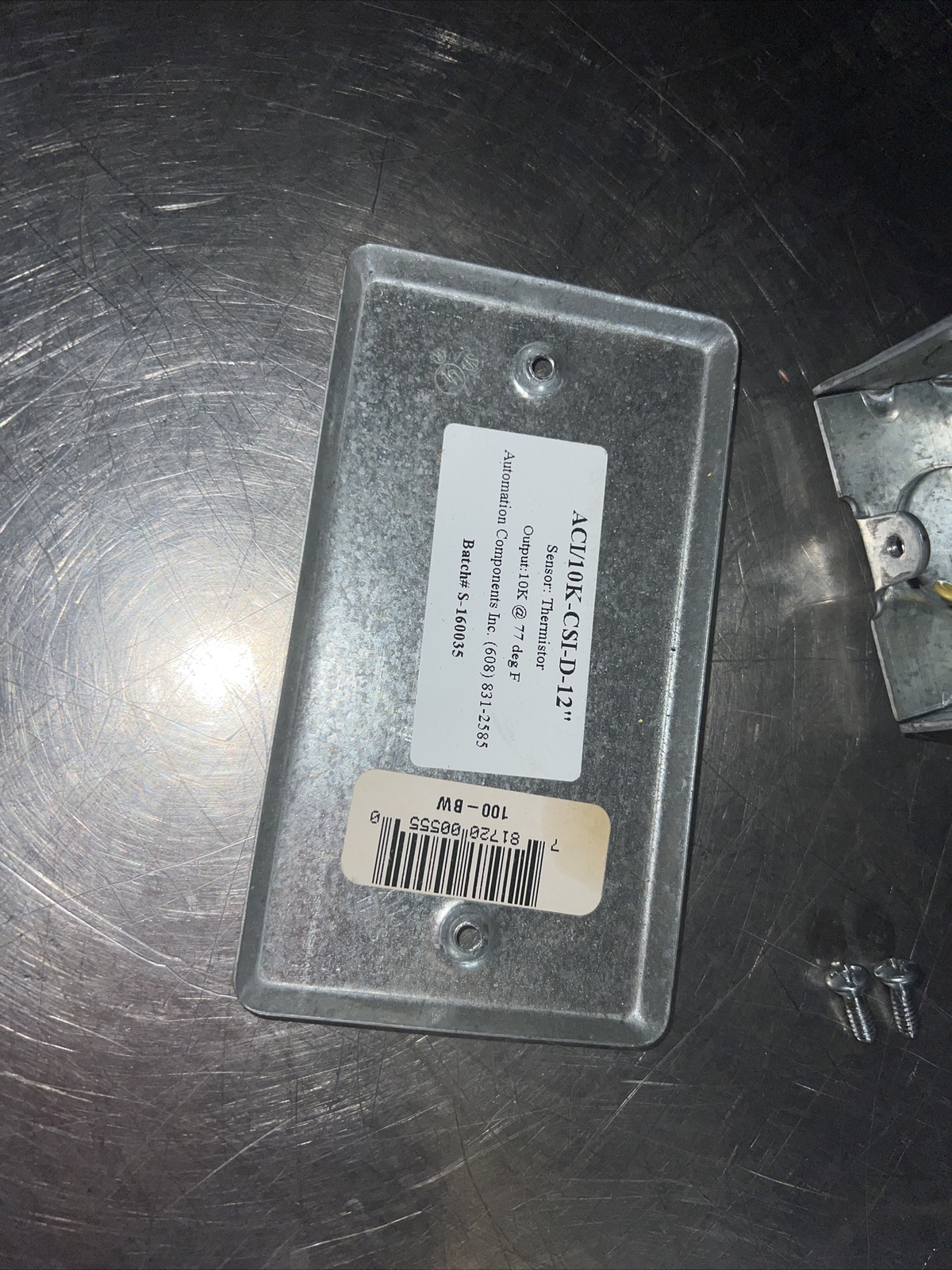 Nos Surplus Automation Components ACI/10L-CSI-D-12 Sensor:Thermistor