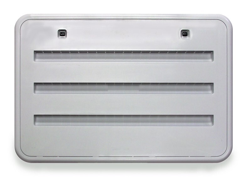 Norcold 621156PW RV Trailer Exterior Refrigerator Side Vent Access Door White