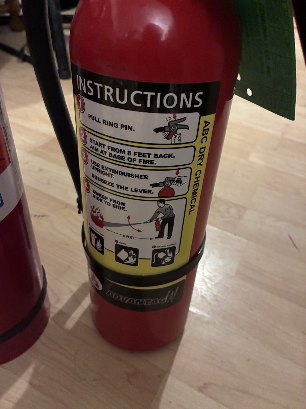 2 New Fire Extinguishers, Amerex, And Advantage.