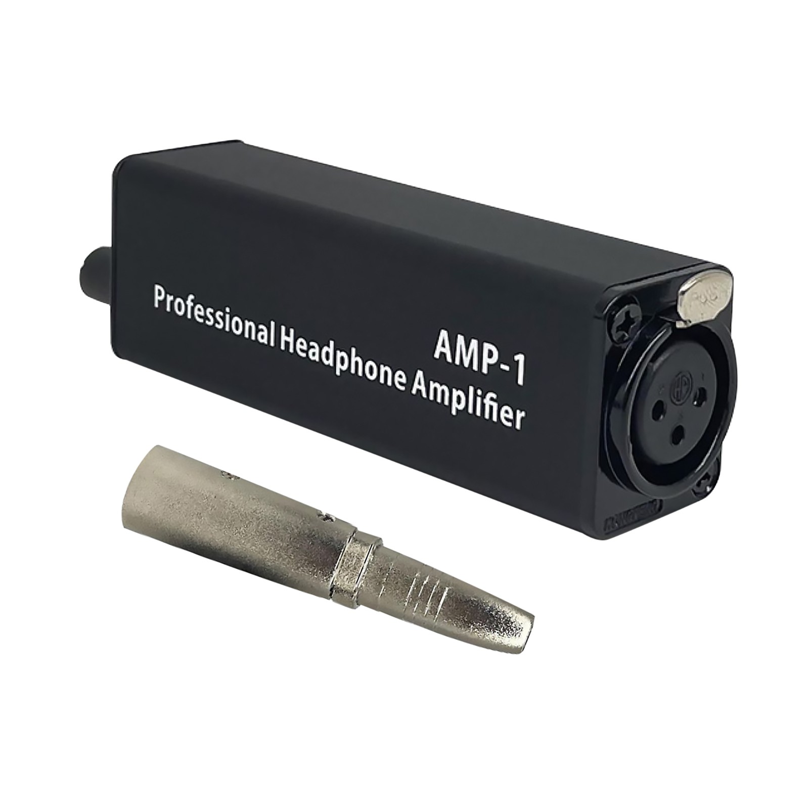 1Pc New Portable Headphone Amp Converter XLR to 3.5mm Audio Plug-and-Play