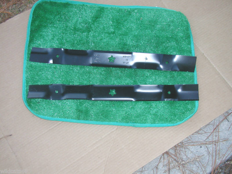 HUSQVARNA USA 46" GENUINE OEM MULCHING BLADES 403107 532403107  CRAFTSMAN POULAN