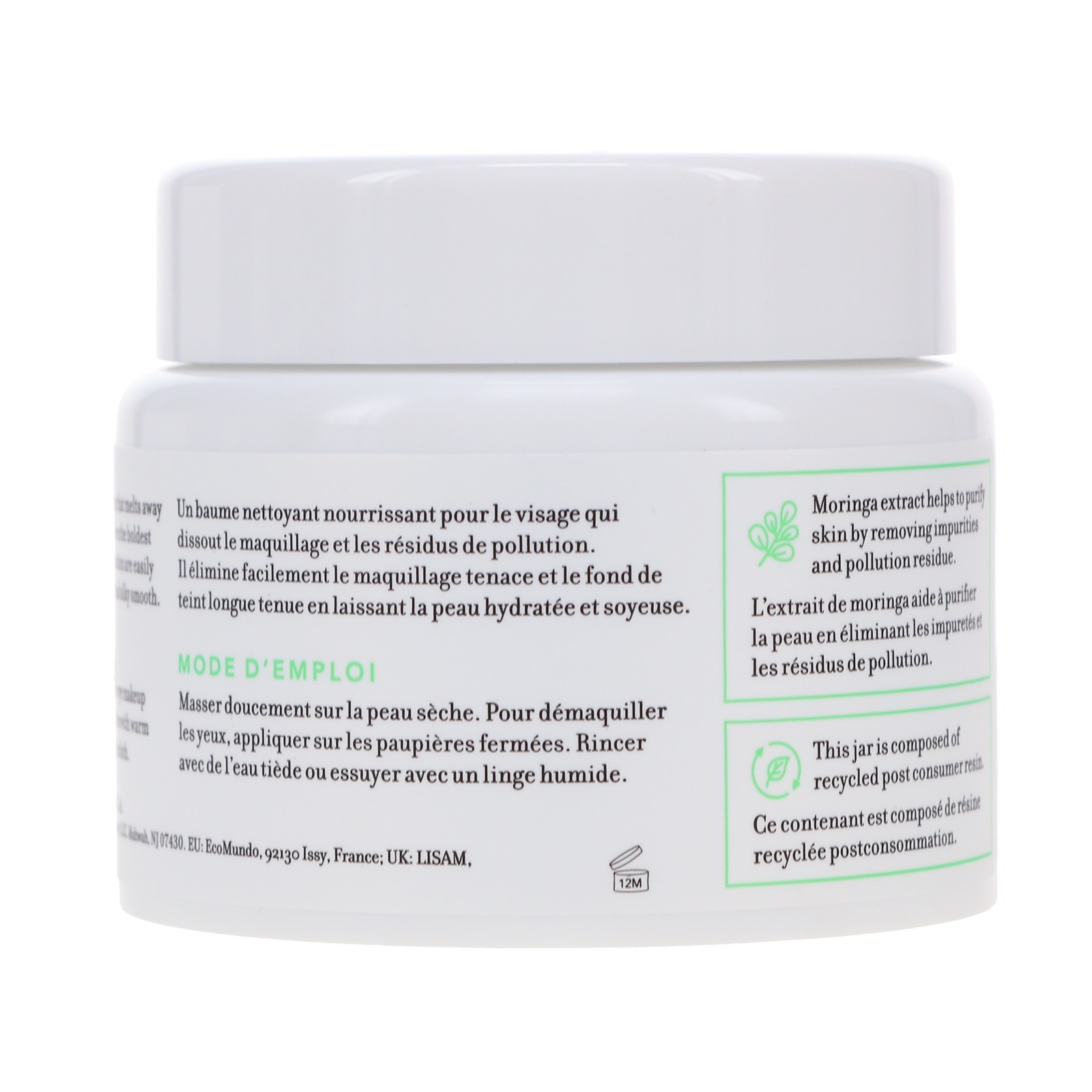 FARMACY GREEN CLEAN MAKEUP MELTAWAY CLEANSING BALM 3.4 OZ