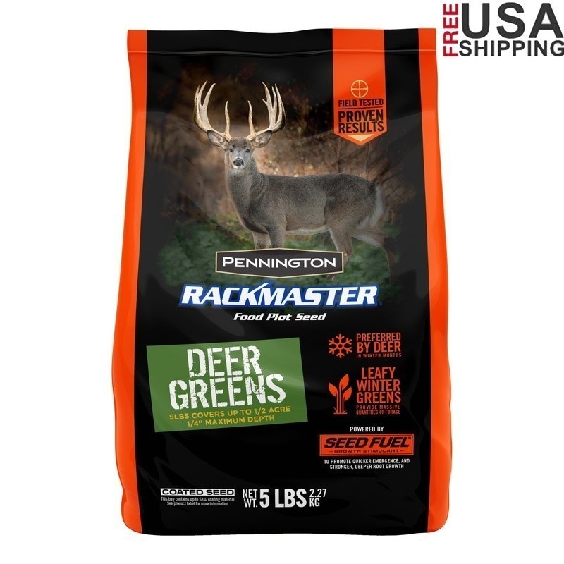 Deer Food Plot Seed Brassica Kale Turnip Radish Quick Germination Forage New