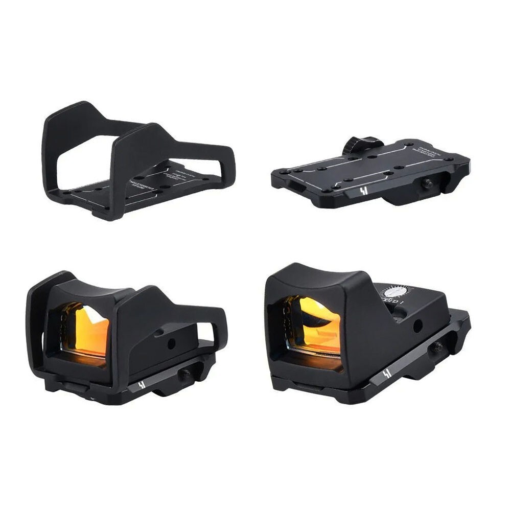 Tactical REX RMR Red Dot Sight Mount Reflex Scope Base Fit 20mm