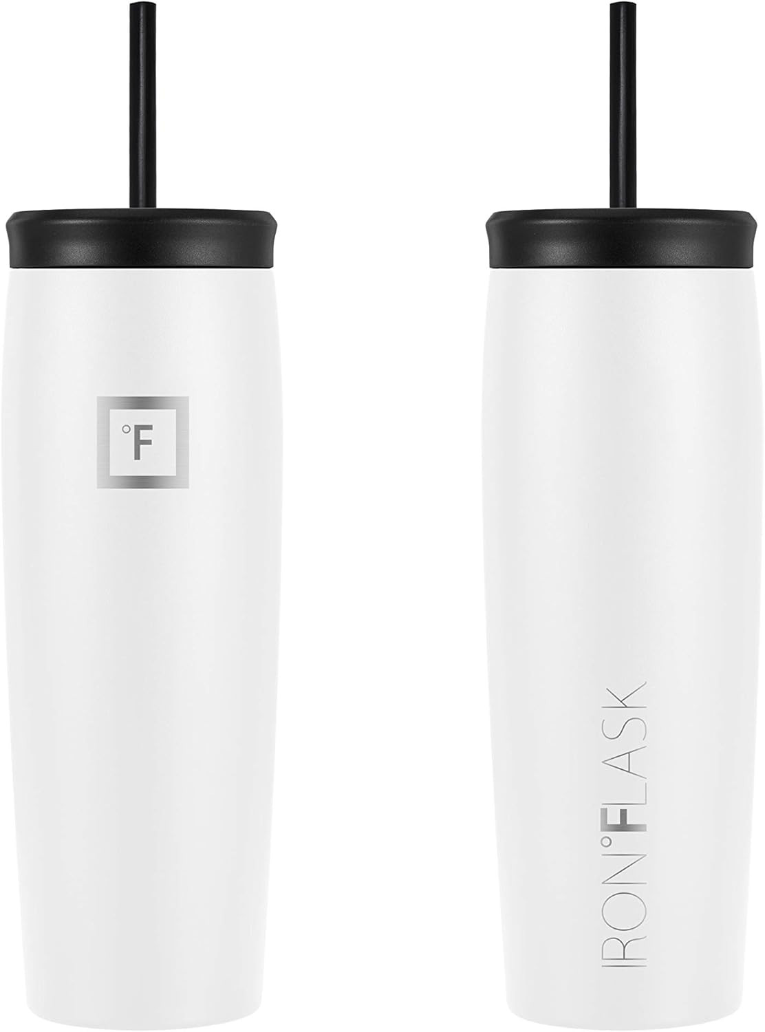 Nomad Tumbler - 2 Lids (Straw/Flip), Vacuum Insulated Stainless Steel Bottle, Do