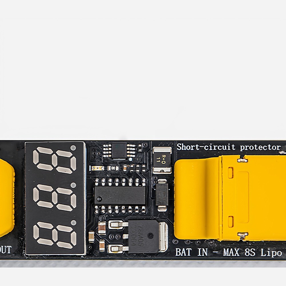 Battery Flight Controller Short Circuit Protection Module with 2A Current Limit