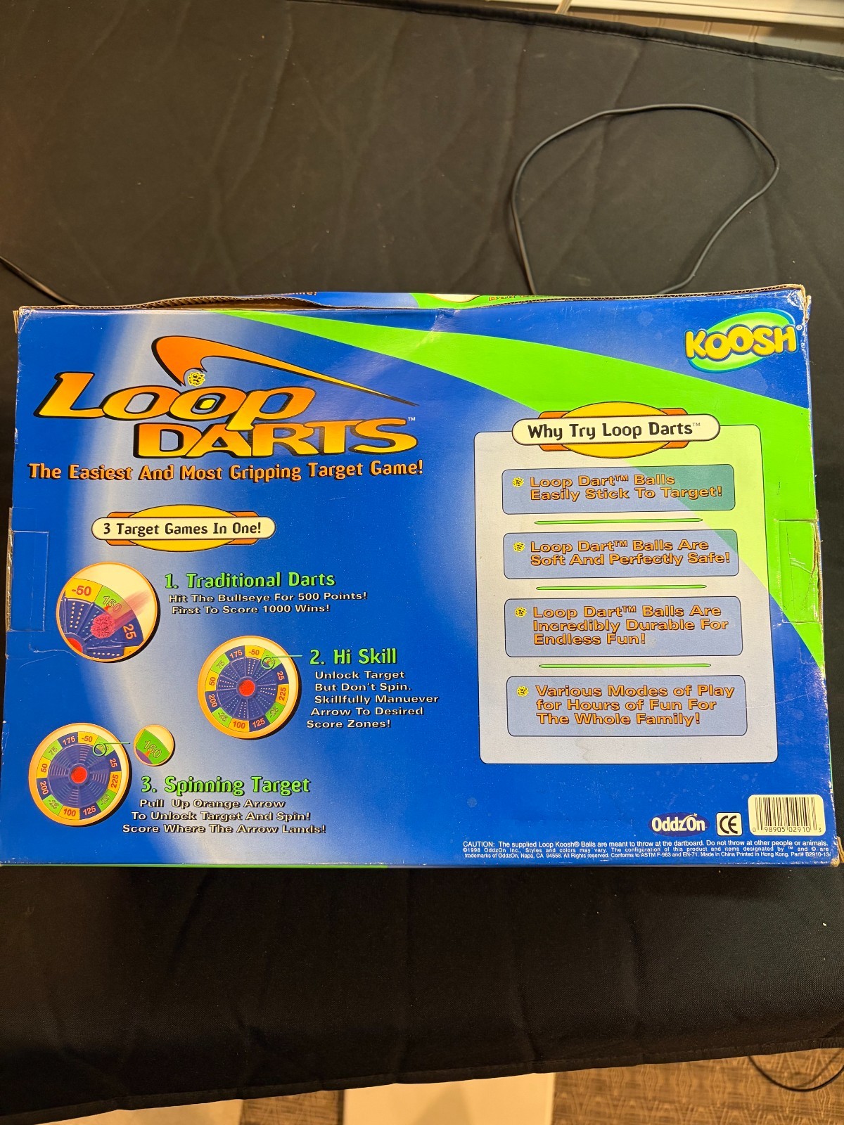 Koosh Loop Darts, new in box. Excellent condition