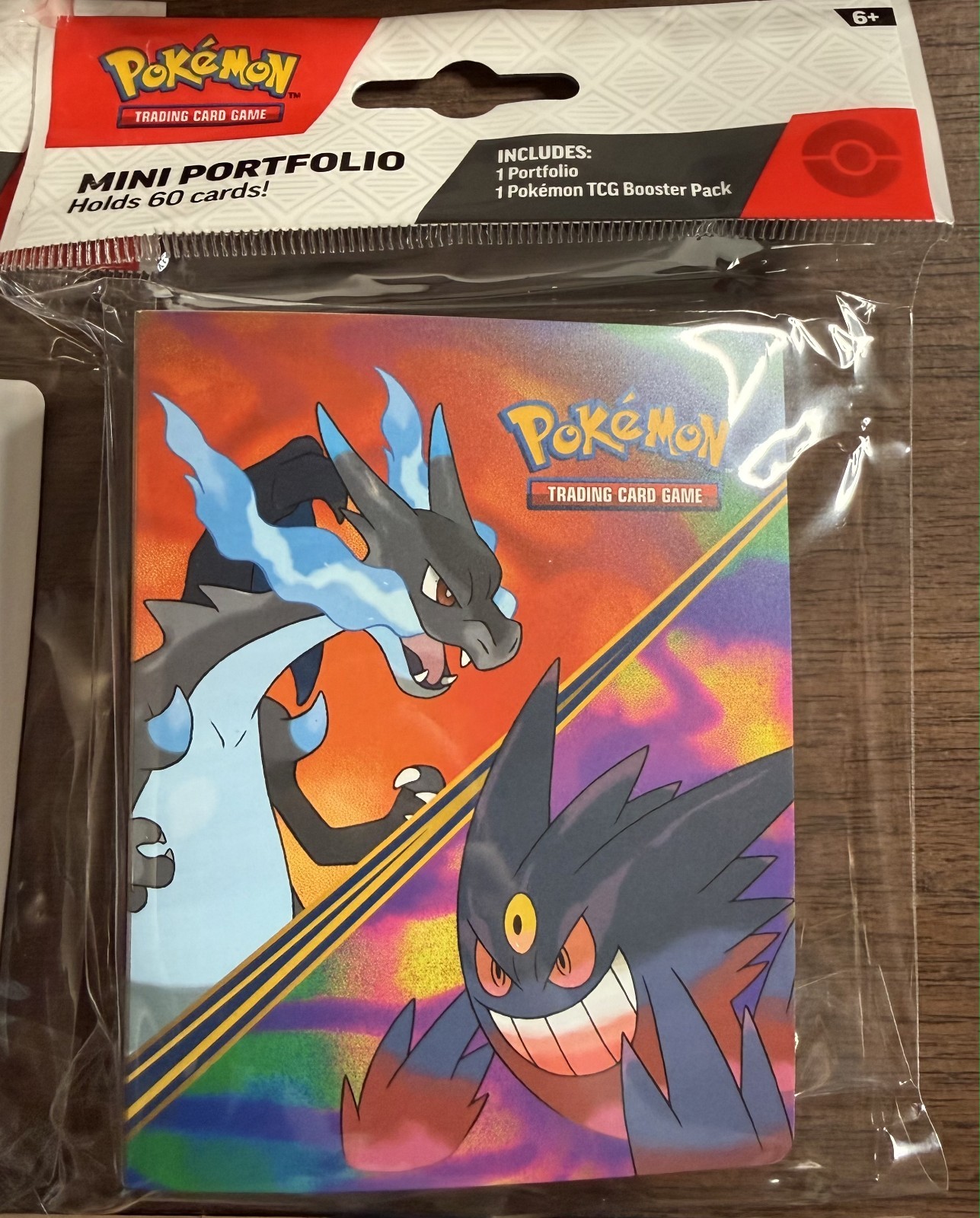 Pokémon Mega Charizard X & Mega Gengar 60 Card Mini Portfolio 7.. BINDERS ONLY.