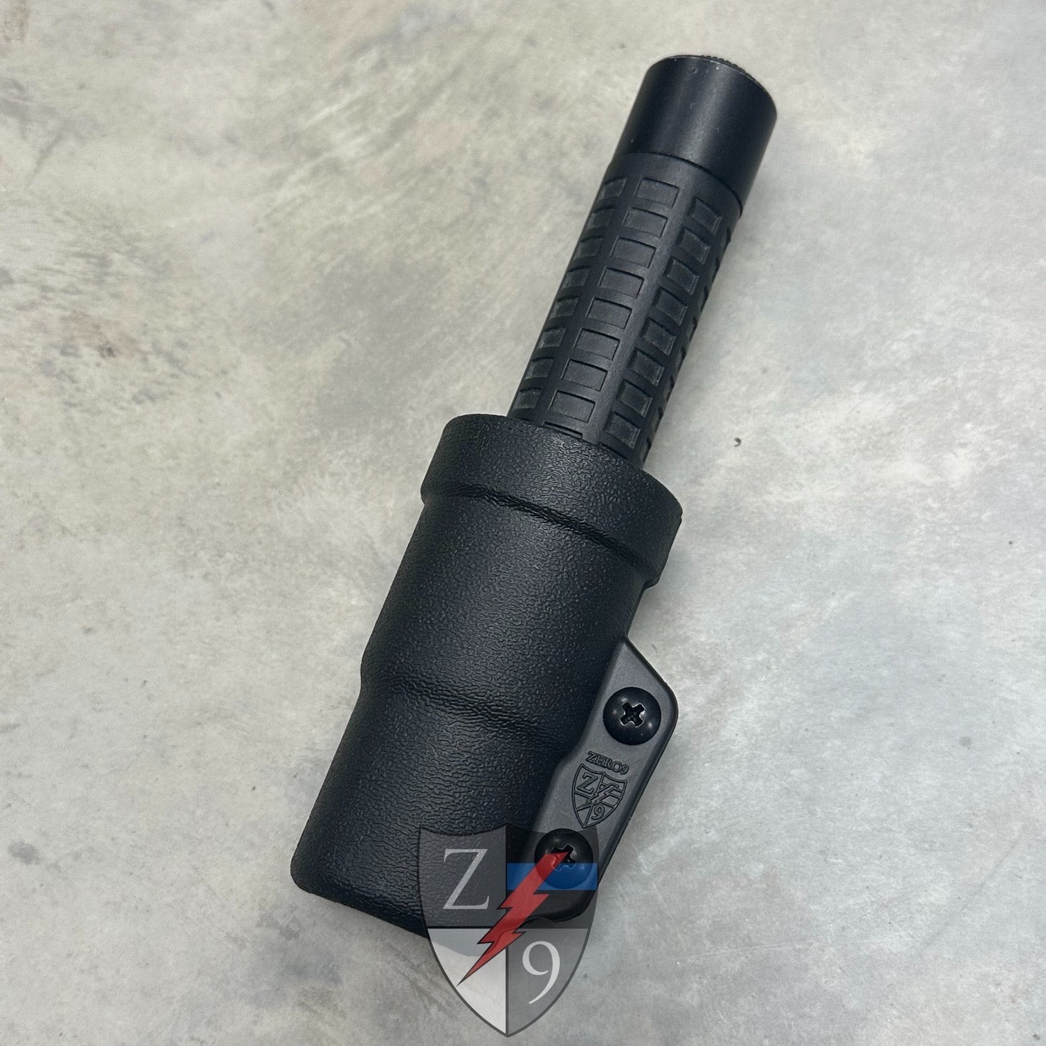 Zero9 Z9-4025-BLK-MLK Flashlight Bezel Down-2 Tac-400 & Equivalent BLK Molle