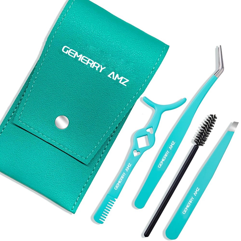 GEMERRY AMZ Eyelash Tweezers Eyelash Applicator Lash Tweezers Make-up sets