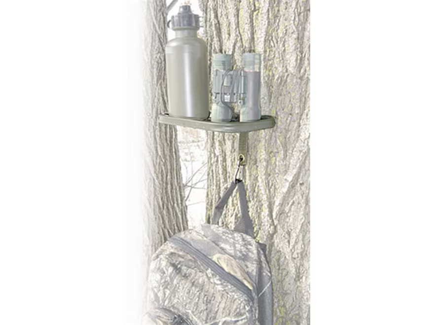 HME Tree Shelf Treestand Accessory Hanger Steel Brown