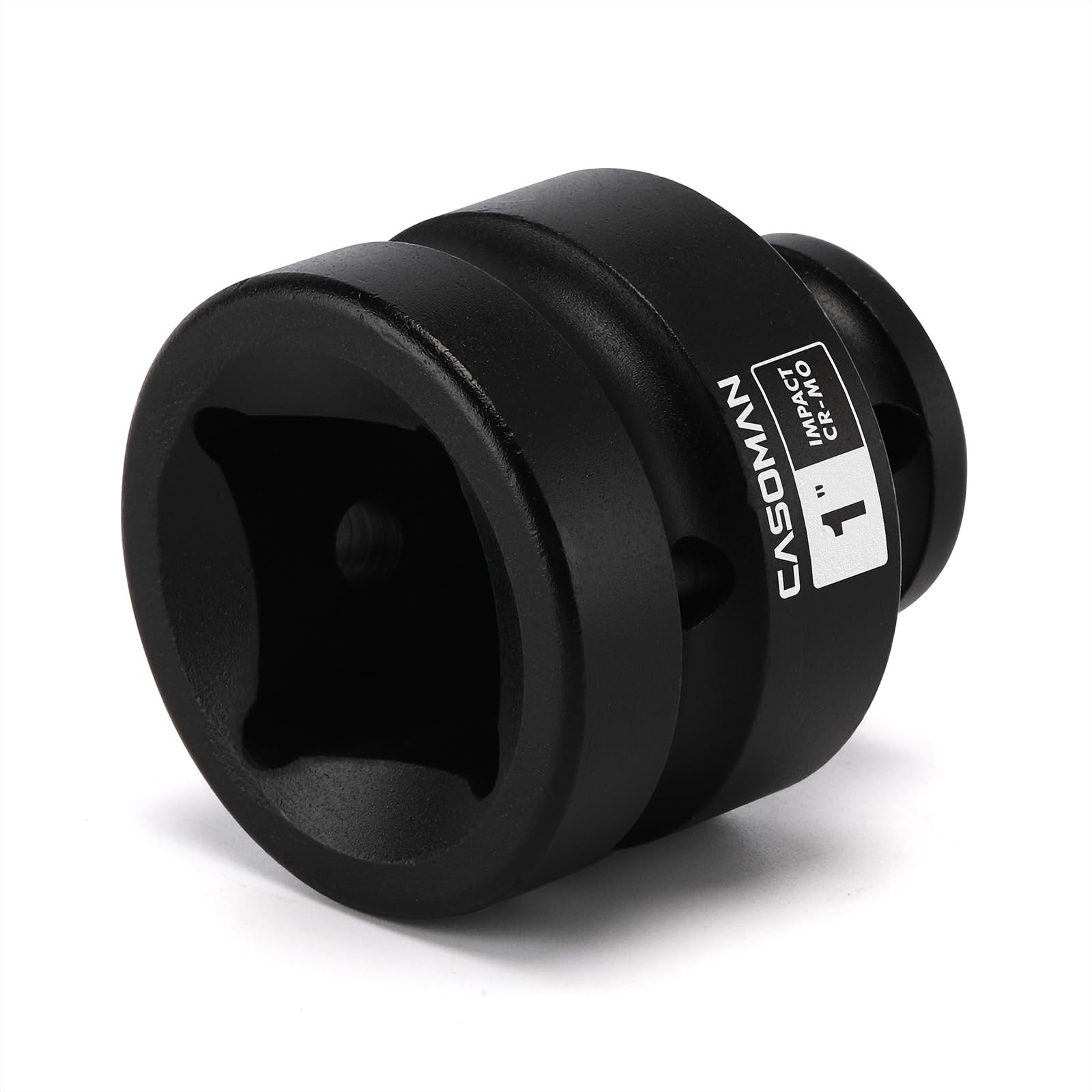 1/2-Inch Drive x 1-Inch Shallow Impact Socket, SAE, 4-Point Square Socket, 1/...