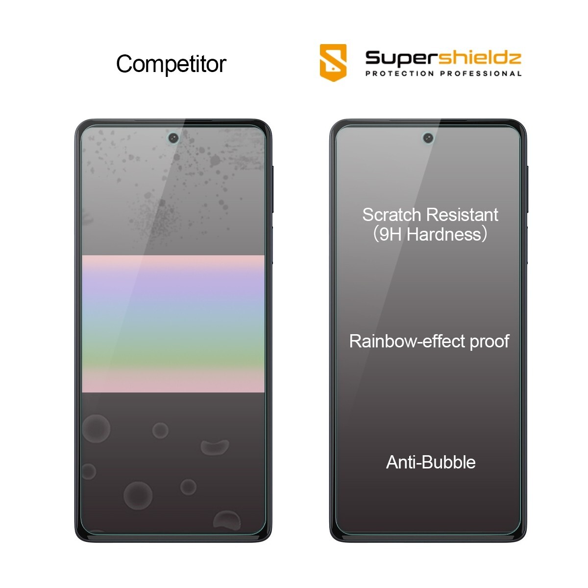 [2-Pack] Supershieldz Tempered Glass Screen Protector for Motorola Edge 2022
