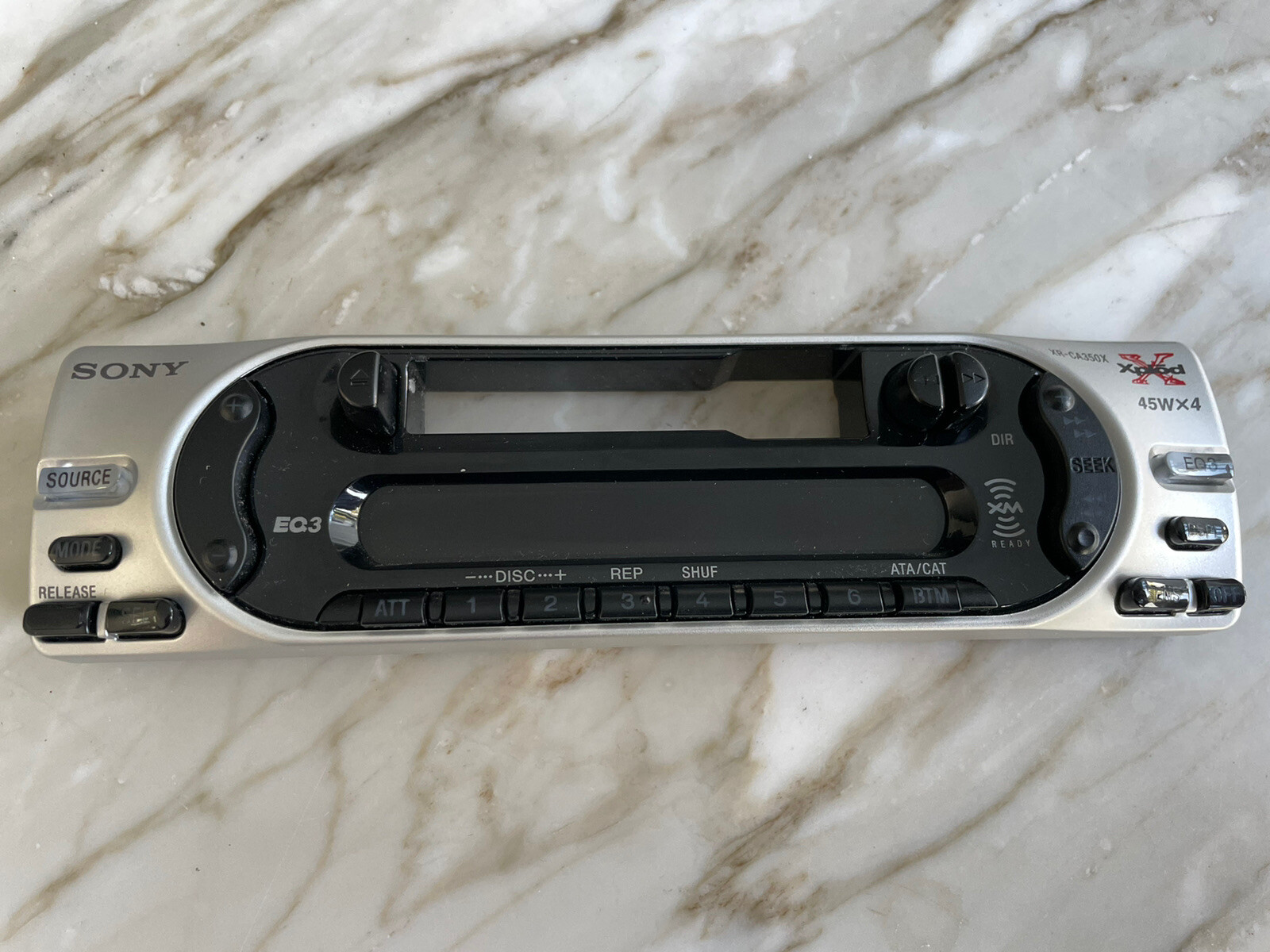 SONY XR-CA350X CAR STEREO CASSETTE SONY XR-CA350X STEREO ONLY FACEPLATE OEM🟠