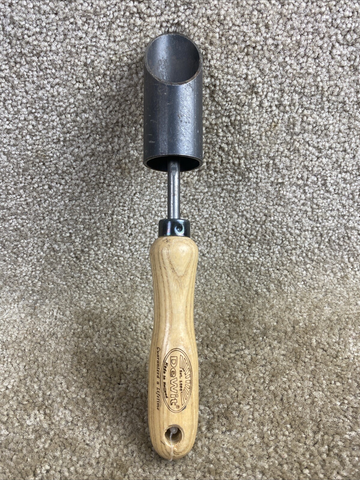 Dewit Bulb/Crocus Planter Tool Hand Held Nice Condition