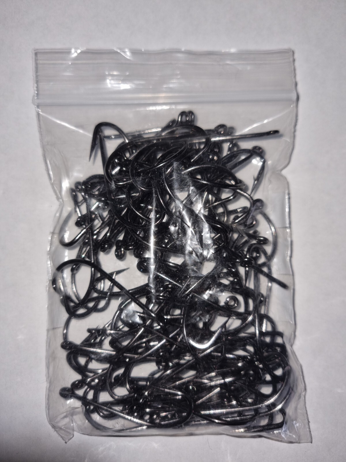 O'shaughnessy hooks 3/0 bulk pack 100 ultra sharp long shank.