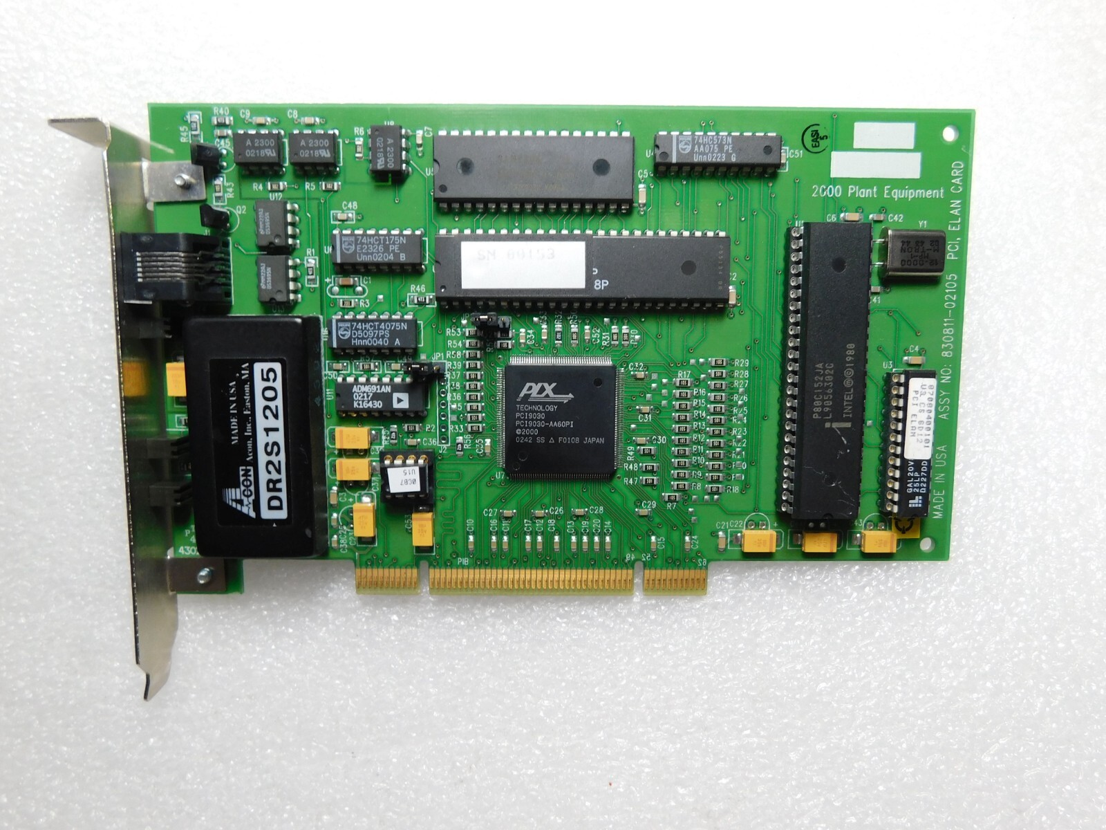 830811-02105 PLANT EQUIPMENT PCI EMULATION CARD