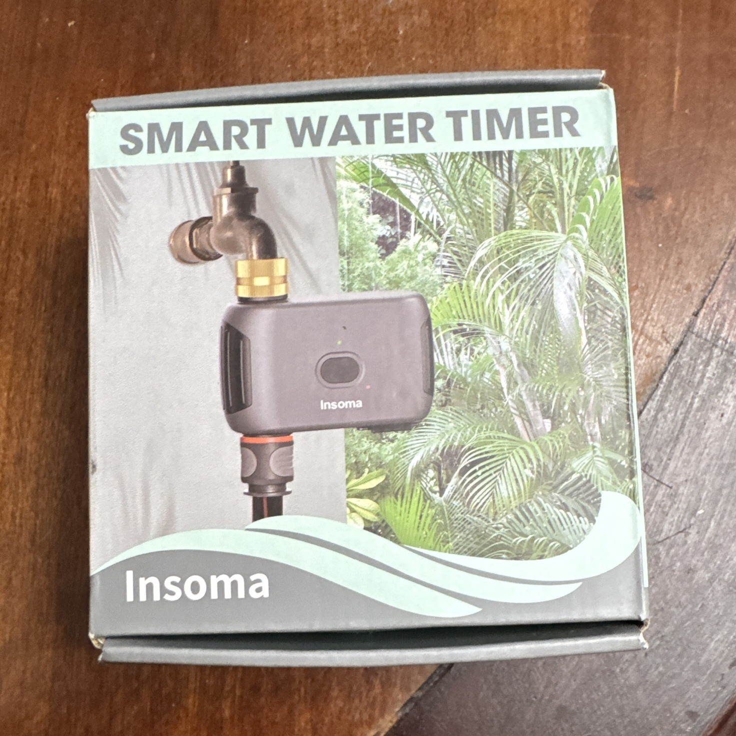 Insoma Wi-Fi Smart Waterproof Tap/Hose Water Timer 3/4" Thread AA SGW03WF