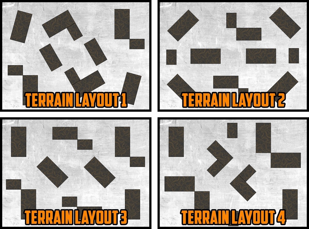 Neoprene Terrain Mats - Forge - Compatible w/ Warhammer 40K