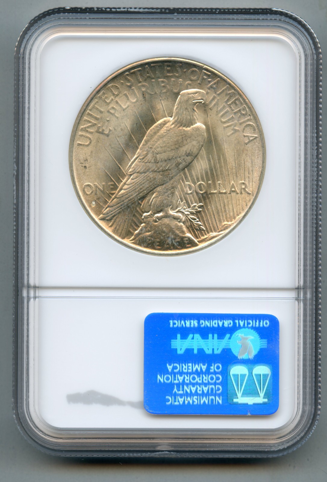 1935 S Peace Silver Dollar NGC MS 63
