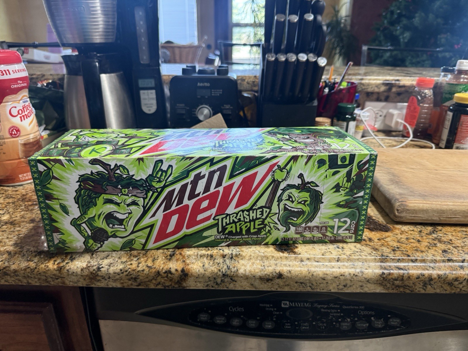 Mountain Dew Thrashed Apple Limited Edition 1 -12oz Full Can FRESH 2024