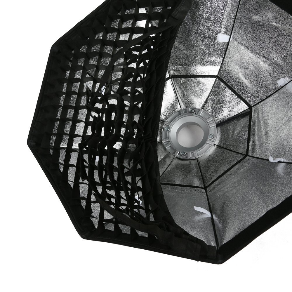 GODOX 95cm Octagon Bowens Mount Softbox With Grid For Studio Flash Strobe Light