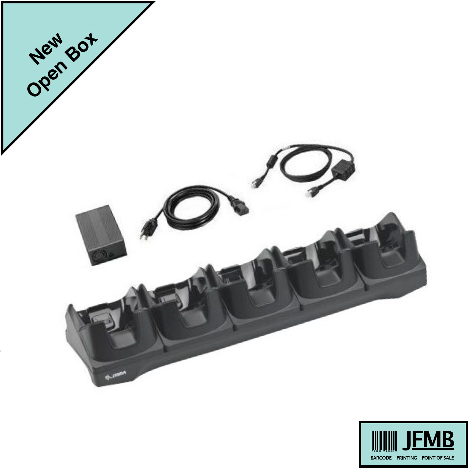 NEW Zebra Symbol 5-Slot TC80 Zebra TC8000 TC8300 TC80NH TC80N0 Charging Cradle