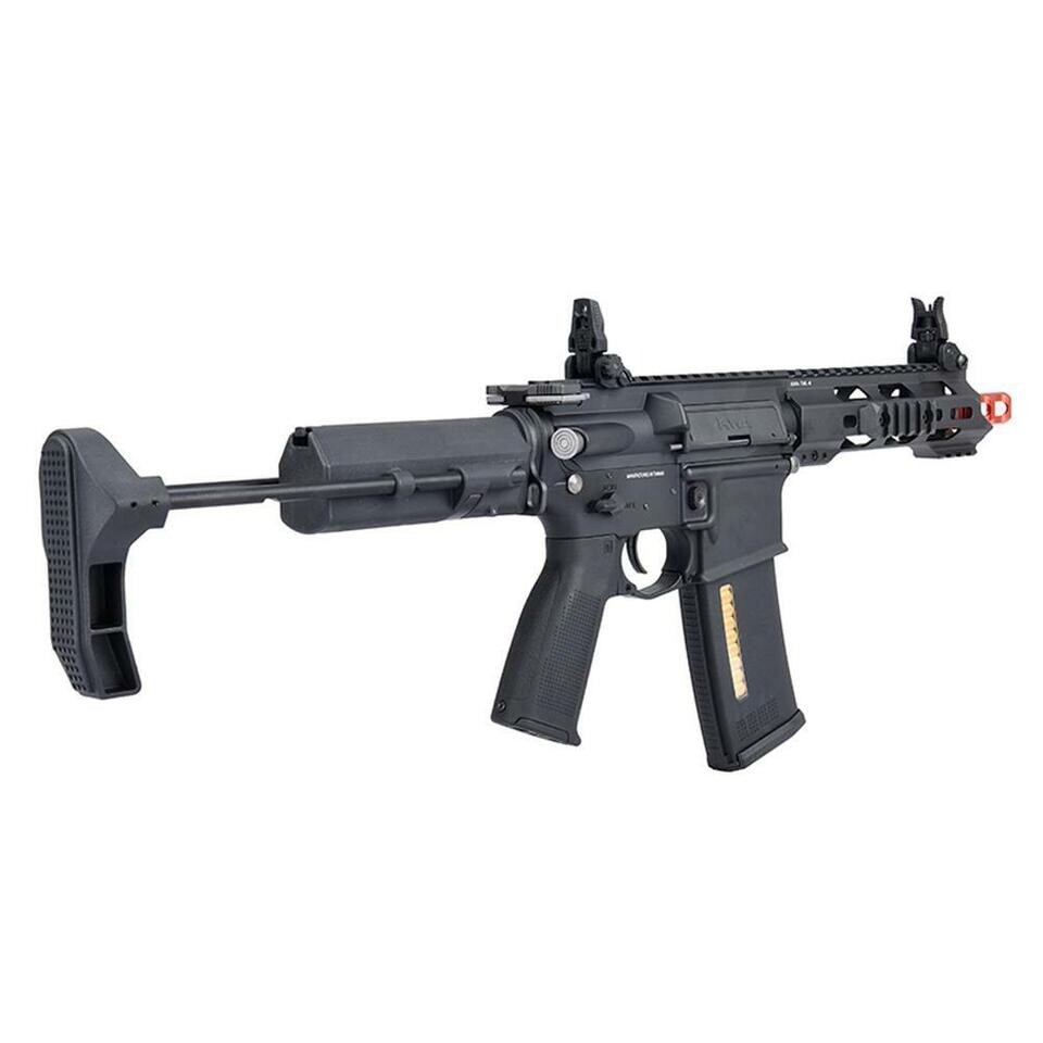 KWA Airsoft AEG 2.5 Full Metal VM4 Ronin T6 PDW with Adjustable FPS - Black