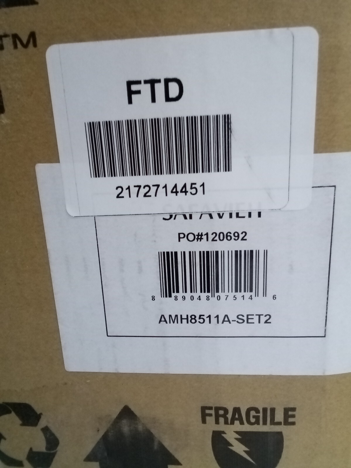 Safavieh Burris Side Chair, Reduced Price 2172714451 AMH8511A-SET2