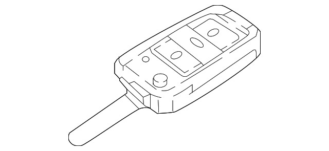 Genuine Volkswagen Keyless Entry Transmitter 5H0-959-753-BH-AUD