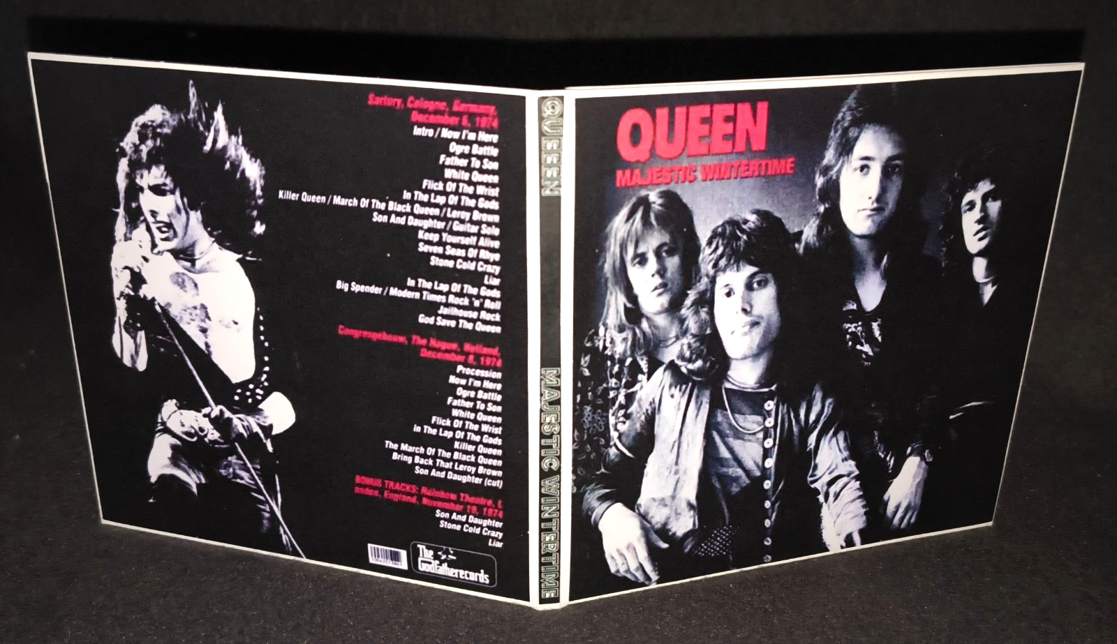 Queen Cologne and Holland 1974 Gate Fold 2CD Package NEW