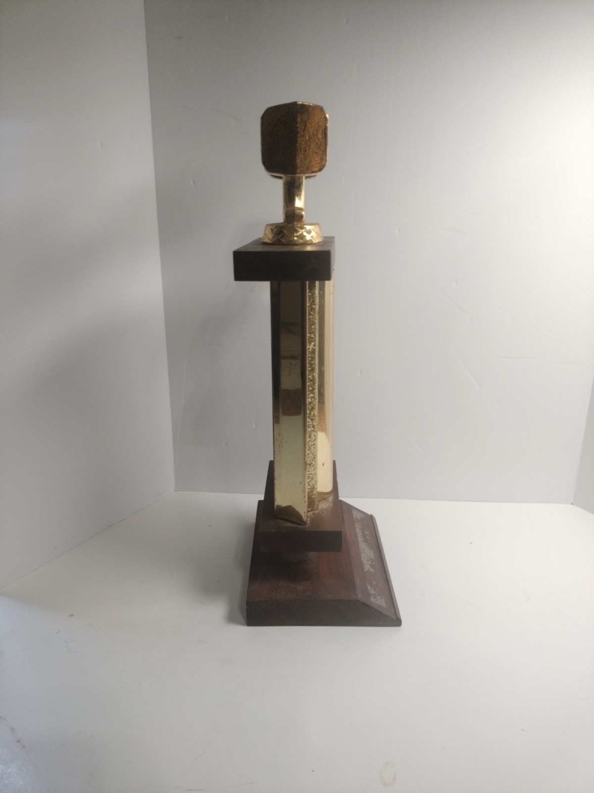 Vintage Weight Lifting Trophy Dumbbell
