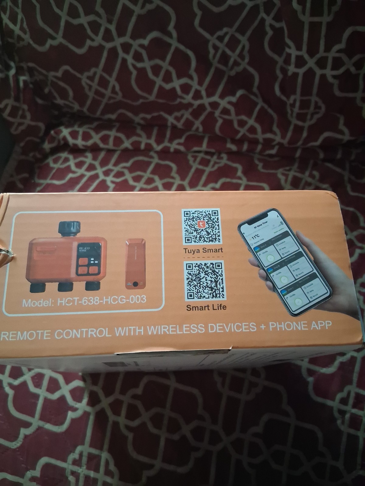 XinFuture Smart WiFi Water Timer 2 Outlet Wireless Sprinkler Controller HCT-636
