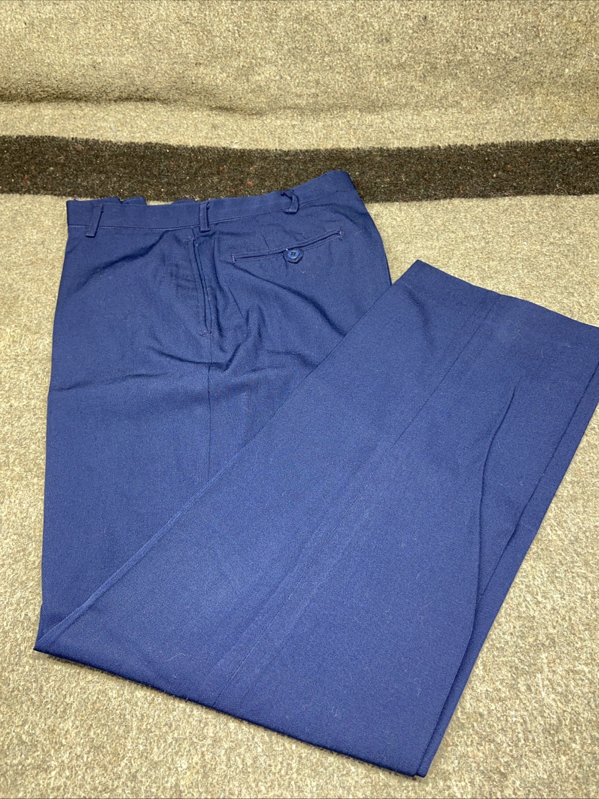 Coast Guard Dress Pants Mens Blue Trousers VTG USGI USCG Sizes In Description