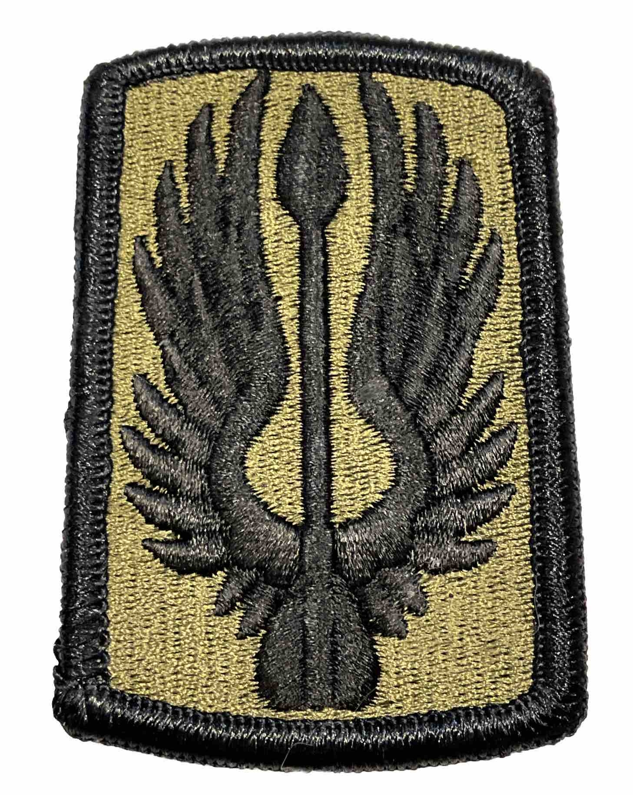 Original U.S. Army 18th Aviation Brigade Merrow Subdued Patch GB