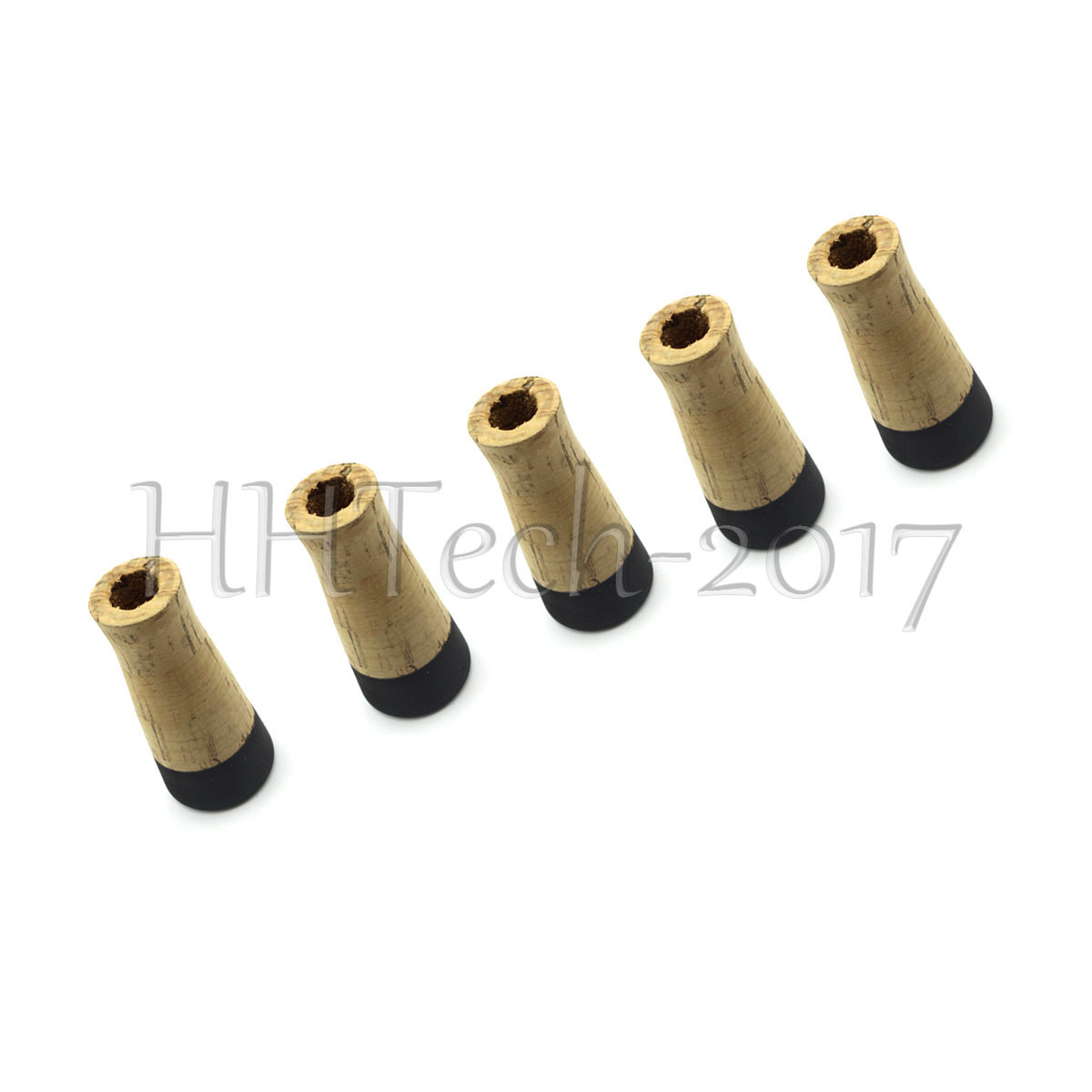 Lot 5 Composite Cork Fishing Rod Handle Grip Butt For Rod Replacement or Repair