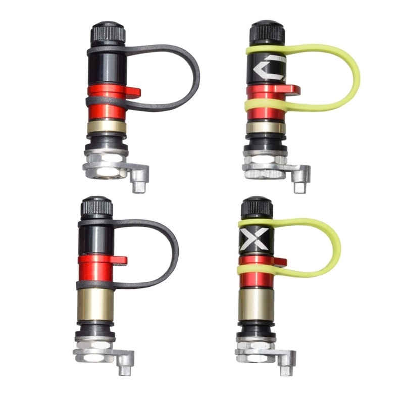 Ergonomic Tire Deflation Valves Performances Enhancement for Road Desert Sand