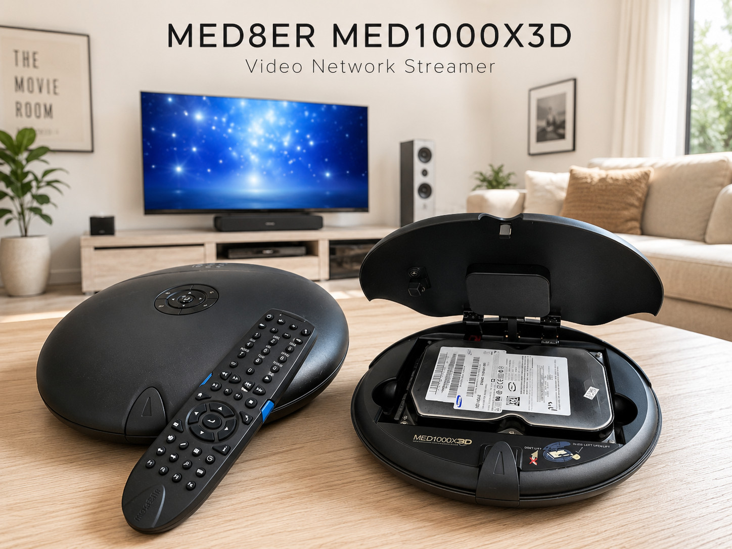 MED8ER MED1000X3D 🌈RaRe🌈 Video Network Streamer (2 Units)