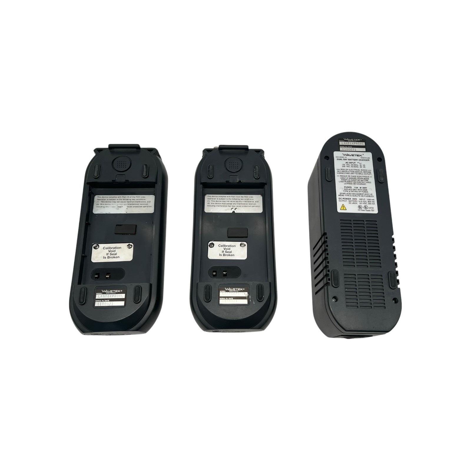 Wavetek/Lantek Pro XL Cable Tester Set with Charging Dock & Case