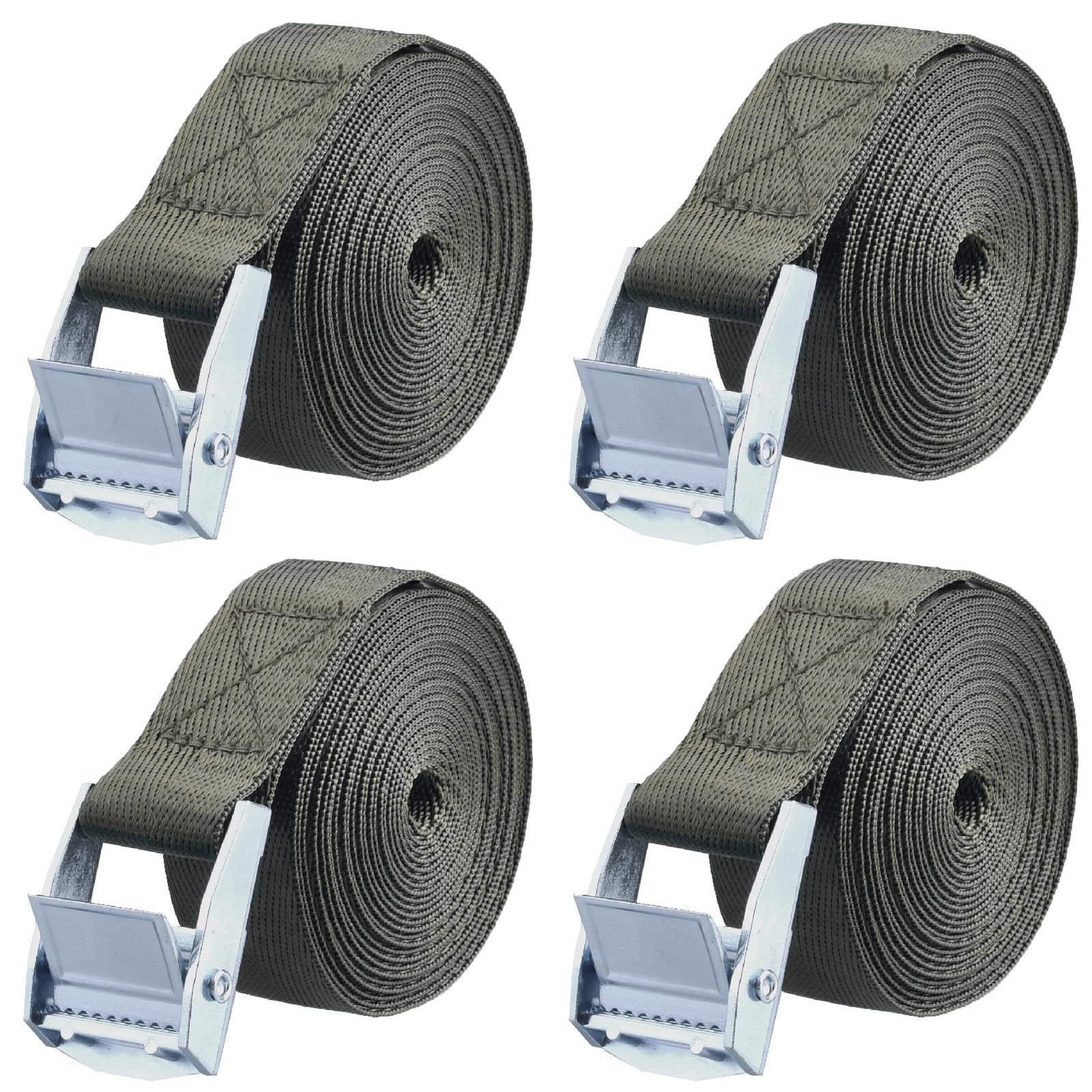 JEELAD Tie Down Straps Lashing Straps Hold Down Strap with Zinc Alloy Lock Bu...